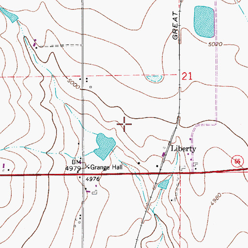 Topographic Map of Cartwheel Airport (historical), CO