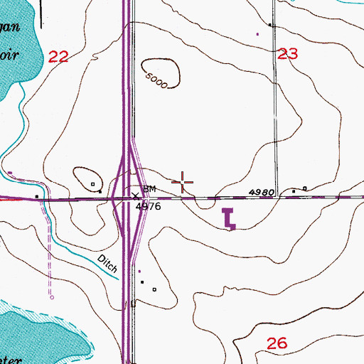 Topographic Map of Ag-Air Incorporated Heliport, CO