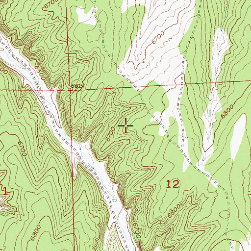 Topographic Map of CB-1 Heliport, CO