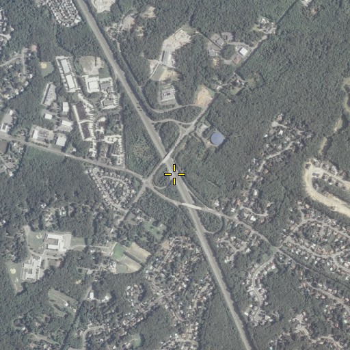Aerial/Satellite Image of Interchange 29, NJ
