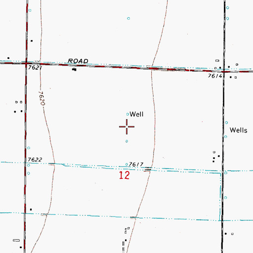 Topographic Map of Mc Cullough Airport, CO