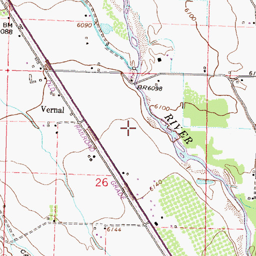 Topographic Map of Woods Stolport (historical), CO