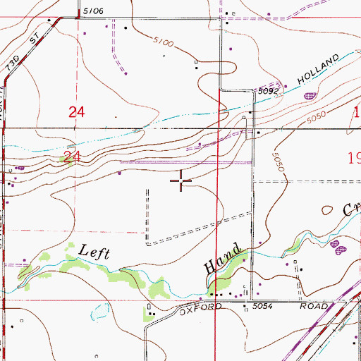 Topographic Map of Colorado Antique Field, CO