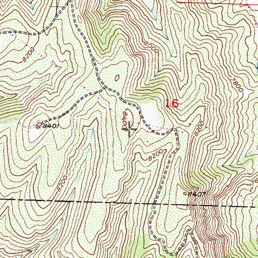 Topographic Map of Rio Blanco Heliport, CO