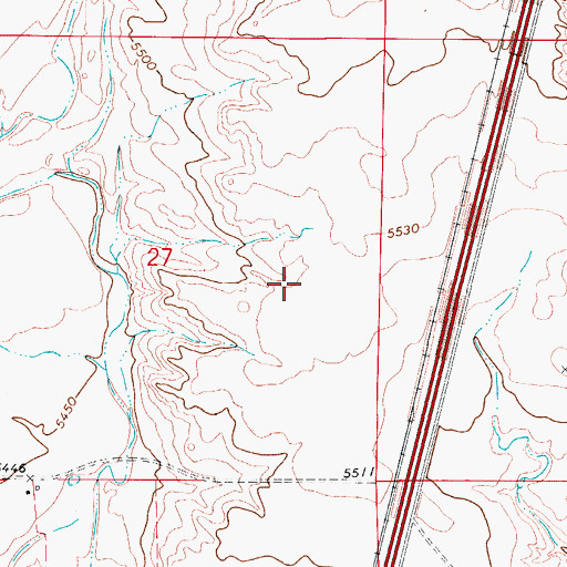 Topographic Map of Owl Canyon Gliderport, CO