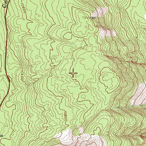 Topographic Map of Coal Bank Pass Heliport, CO