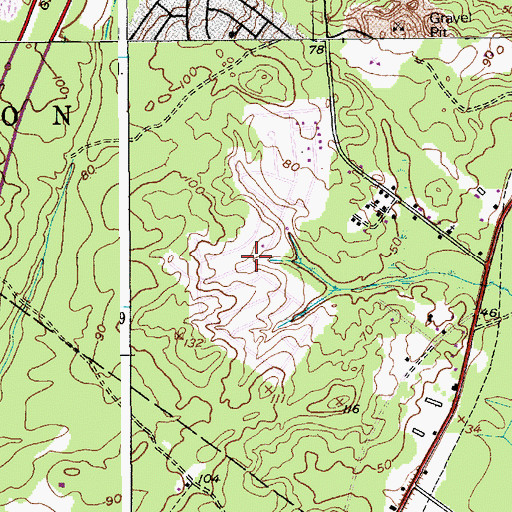 Topographic Map of Lincoln Park, NJ