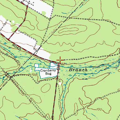 Topographic Map of Davenport (historical), NJ