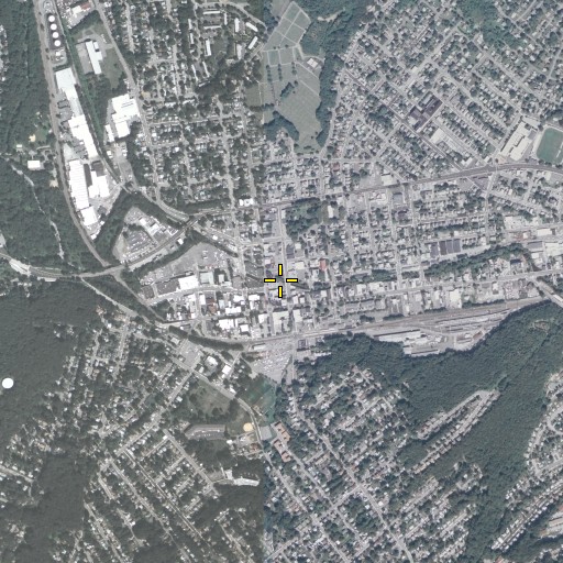 Aerial/Satellite Image of Dover Post Office, NJ