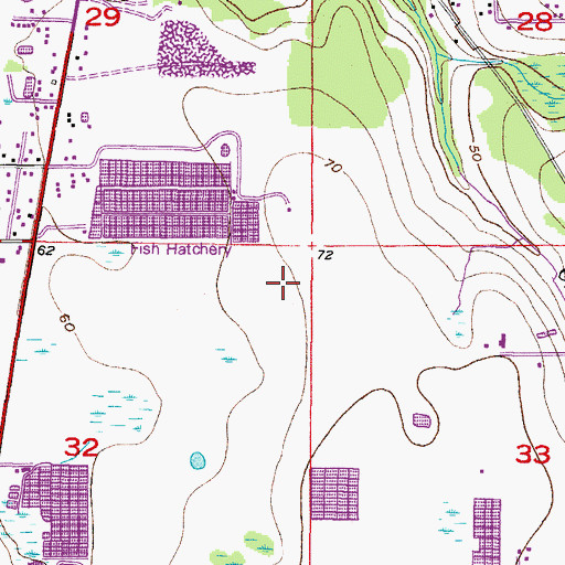 Topographic Map of Sessums Elementary School, FL