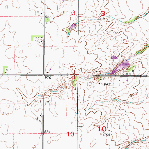 Topographic Map of Maranatha Baptist Church, IA