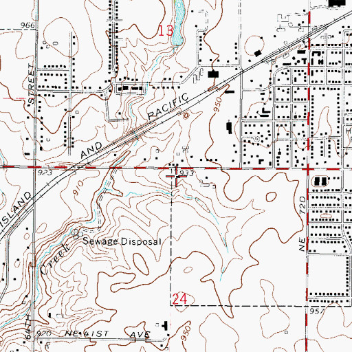 Topographic Map of Family Care Physicians, IA
