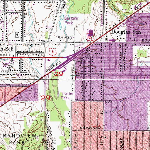Topographic Map of True Life Assembly, IA
