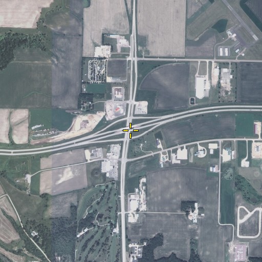 Aerial/Satellite Image of Interchange 73, MN
