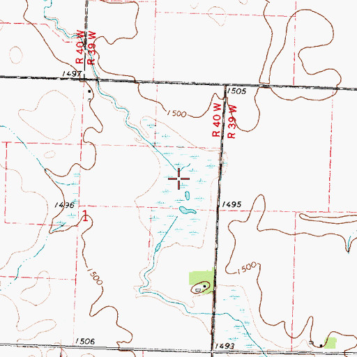 Topographic Map of Schweigert State Wildlife Management Area, MN