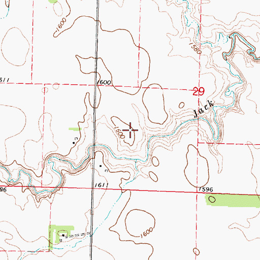 Topographic Map of Stable Banks State Wildlife Management Area, MN