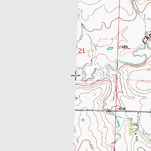 Topographic Map of Champepadan State Wildlife Management Area, MN