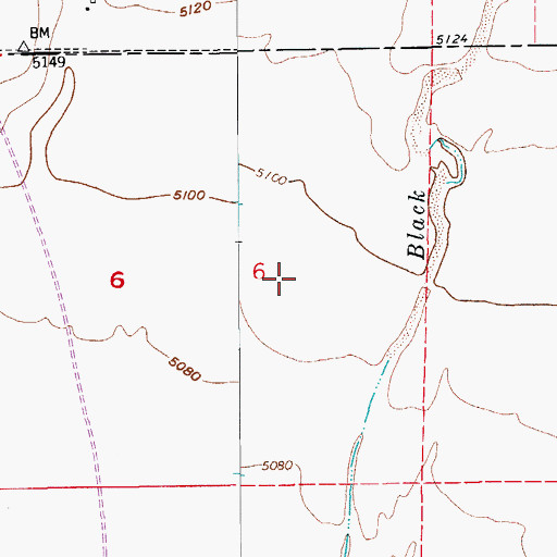 Topographic Map of KKMG-FM (Pueblo), CO