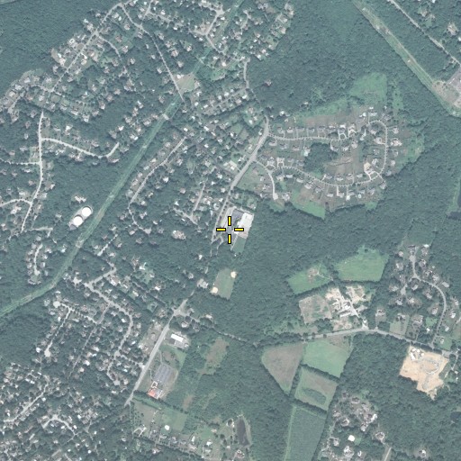 Aerial/Satellite Image of Ironia Elementary School, NJ