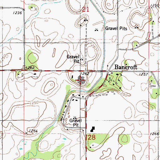 Topographic Map of Good Samaritan Center, MN