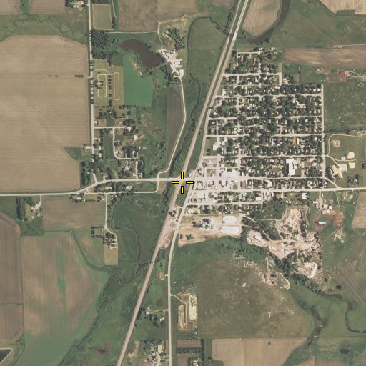 Aerial/Satellite Image of Jasper, MN