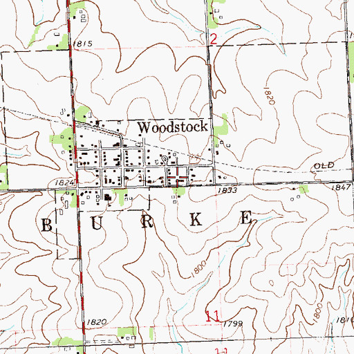 Topographic Map of Saint Martin Catholic Church, MN
