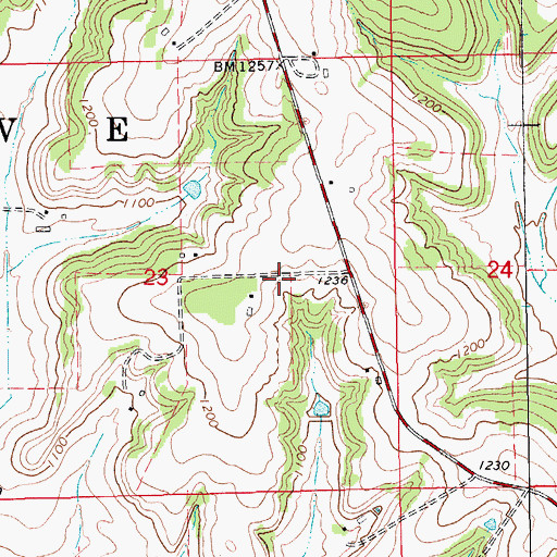 Topographic Map of Maranatha Fellowship, MN
