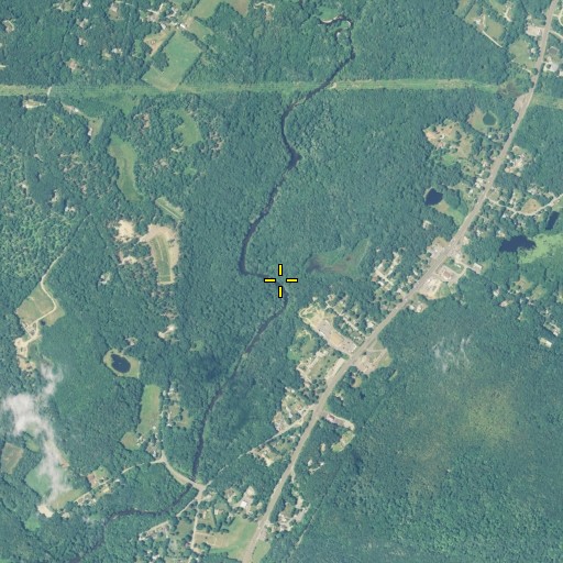 Aerial/Satellite Image of Ames Brook, CT