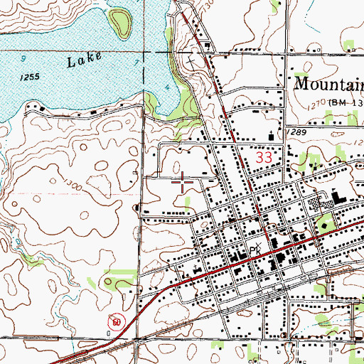 Topographic Map of Good Smaritan Village, MN
