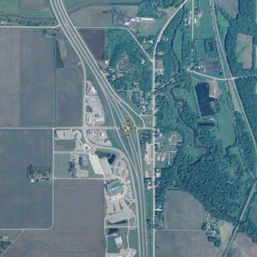 Aerial/Satellite Image of Interchange 45, MN
