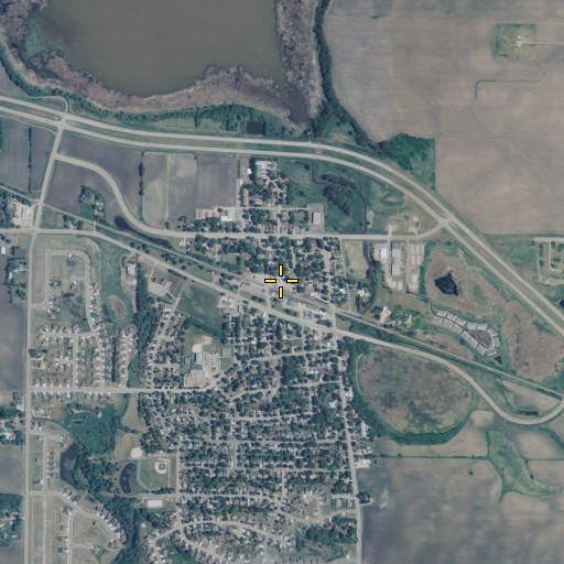 Aerial/Satellite Image of Eagle Lake, MN