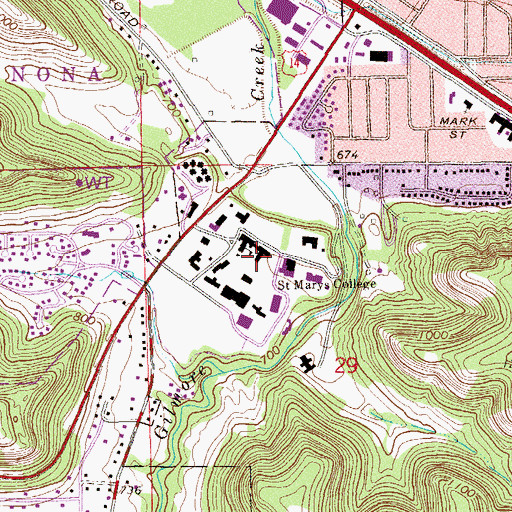 Topographic Map of Skemp Hall, MN
