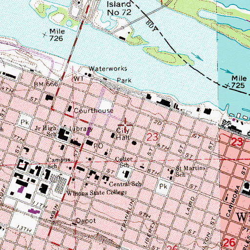 Topographic Map of Abundant Life Center, MN