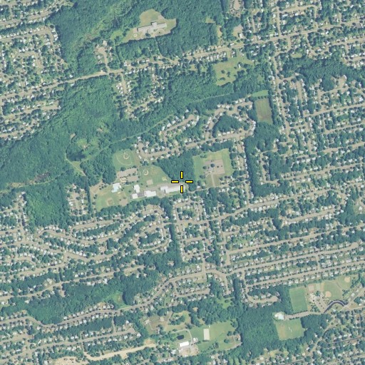 Aerial/Satellite Image of Barnes School, CT