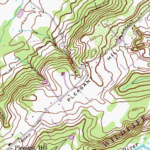 Topographic Map of Kessler Institute For Rehabilitation, NJ