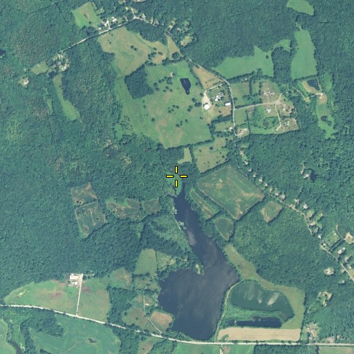 Aerial/Satellite Image of Bartlett Brook, CT