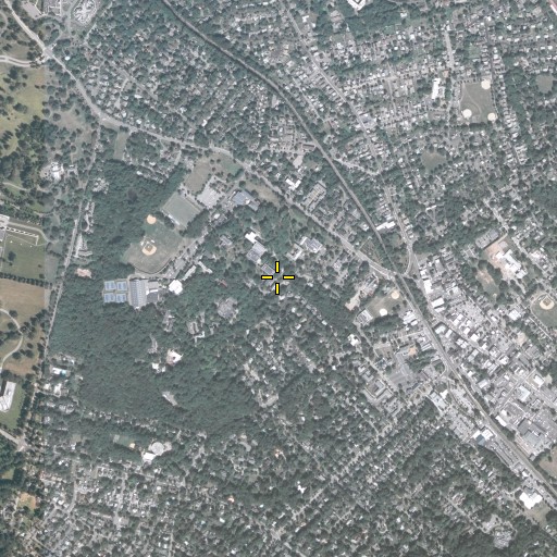 Aerial/Satellite Image of Embury Hall, NJ