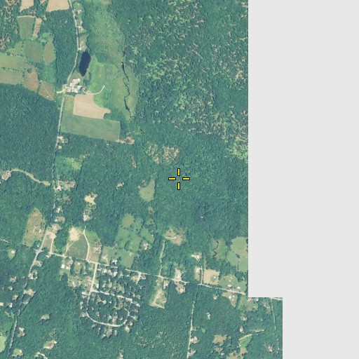 Aerial/Satellite Image of Bates Brook, CT