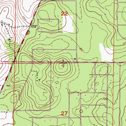Topographic Map of Shepherd of the Hills Episcopal Church, FL