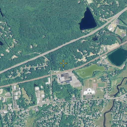 Aerial/Satellite Image of Beacon Hill, CT
