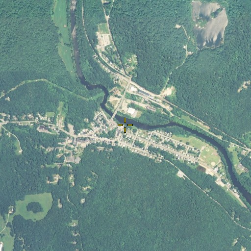Aerial/Satellite Image of Beaver Brook, CT
