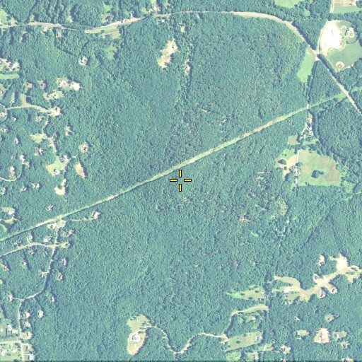Aerial/Satellite Image of Bee Mountain, CT