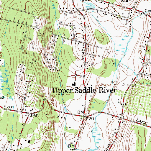 Topographic Map of Robert D Reynolds Elementary School, NJ