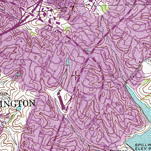 Topographic Map of The Church of Jesus Christ of Latter-day Saints, KY