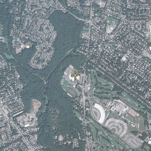 Aerial/Satellite Image of Paramus Catholic High School, NJ