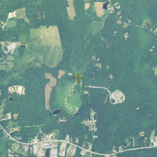 Aerial/Satellite Image of Bennett Brook, CT