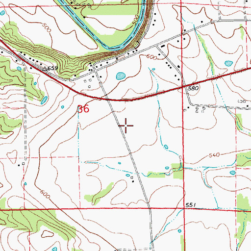 Topographic Map of Saint John Mercy Medical Building, MO