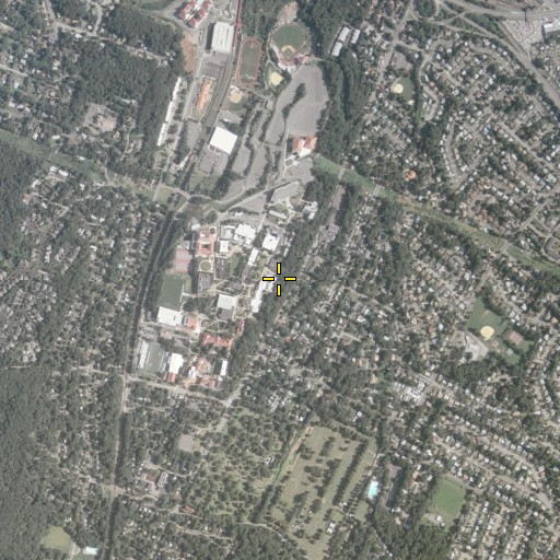 Aerial/Satellite Image of Memorial Auditorium, NJ