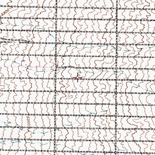 Topographic Map of Nordeste Park, NM