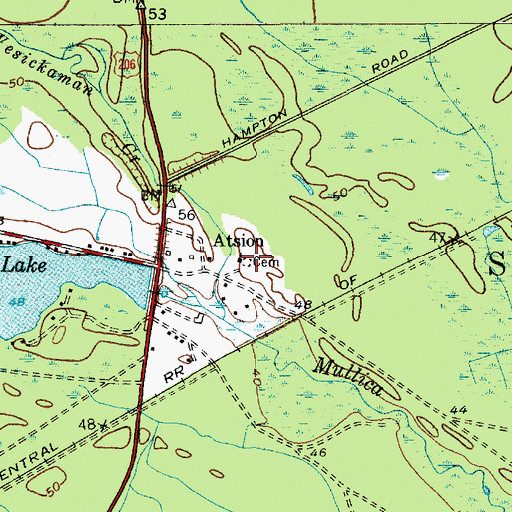 Topographic Map of Grace Bible Baptist Church, NJ